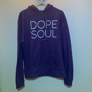 Womens Dope soul hooded sweatshirt